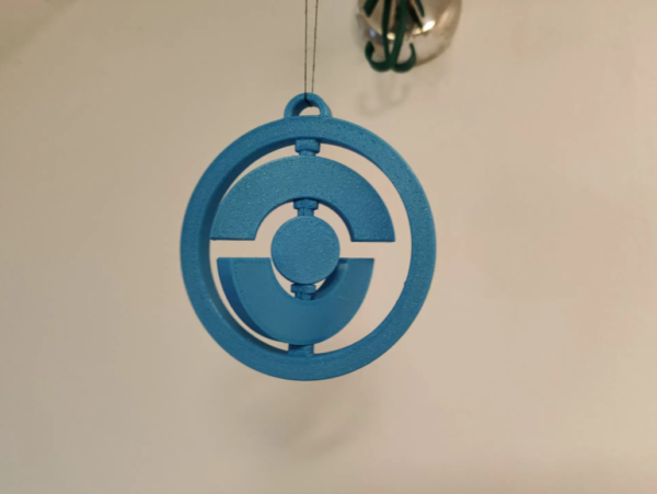 Pokestop Spinning Ornament