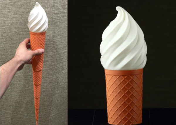 Collapsible Ice Cream Cone